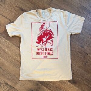 West Texas Rodeo Finals Cream T-Shirt
